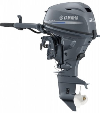 Động cơ thuyền YAMAHA 25HP - 2 Thỳ